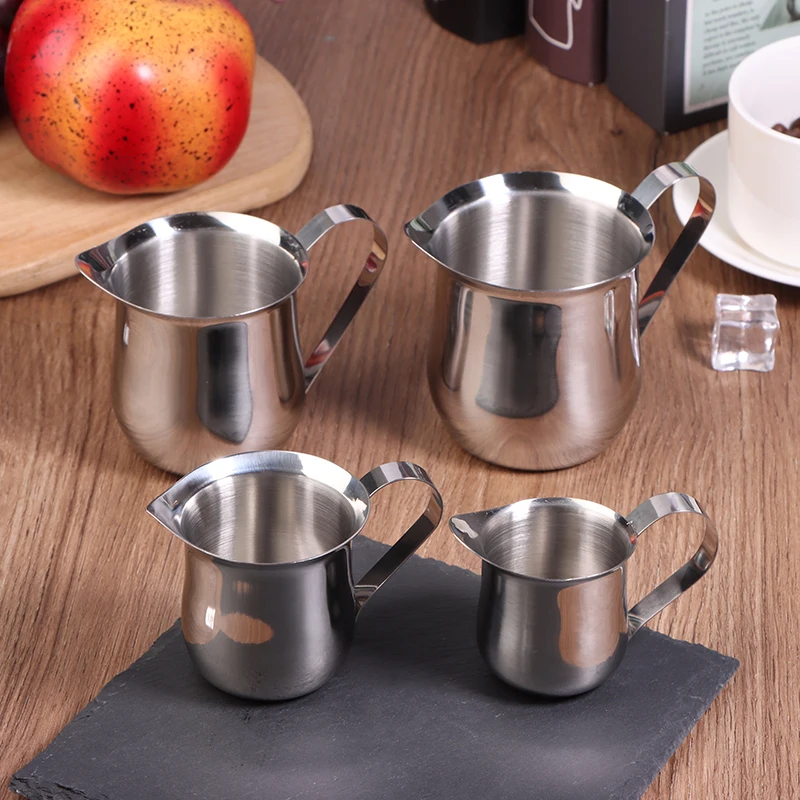 Pour Spout Pitcher - Kaffee Milch Aufschäumen Krug Tasse Küche