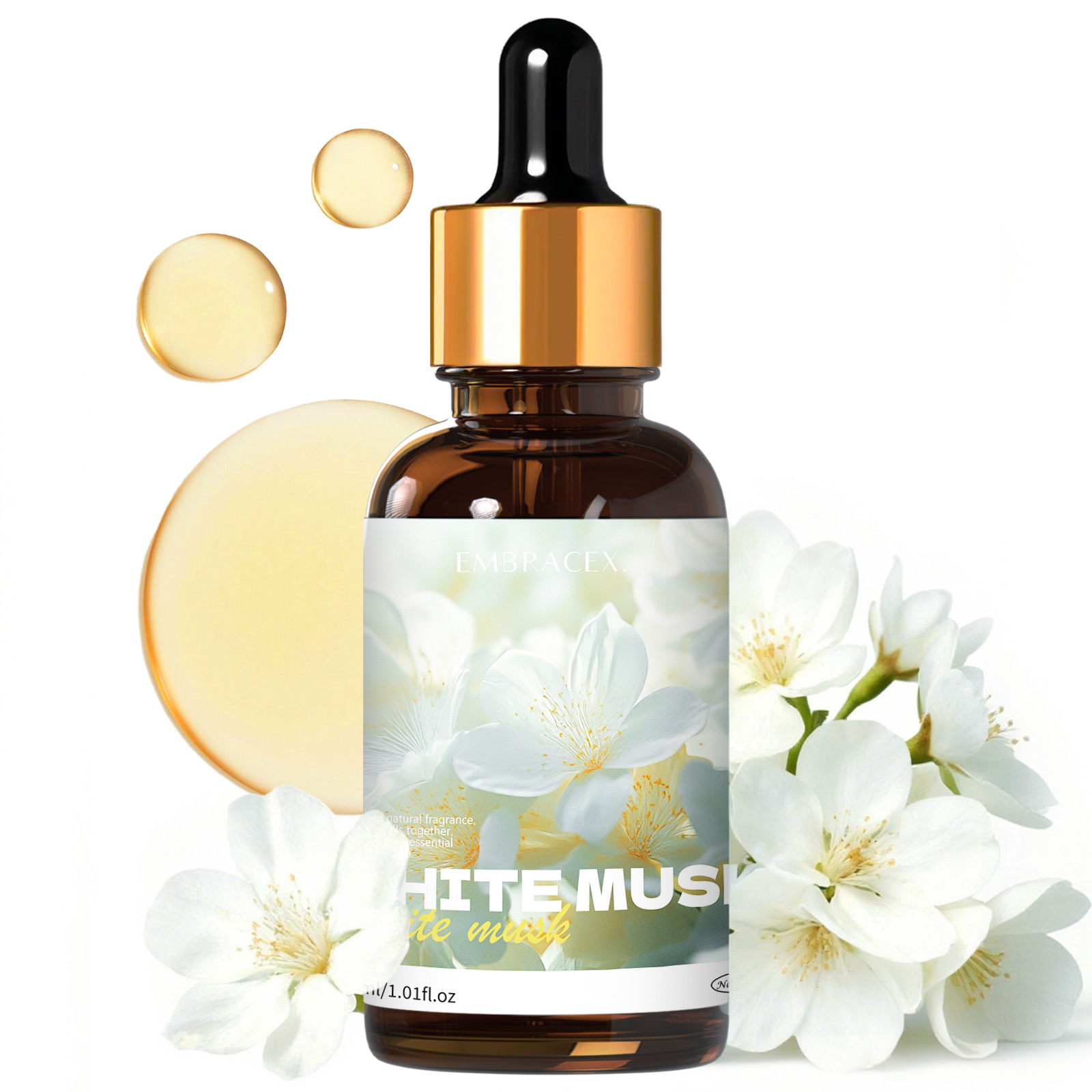Candle Supplies Fragrance Oil - 30 ml ätherisches Öl mit weißem