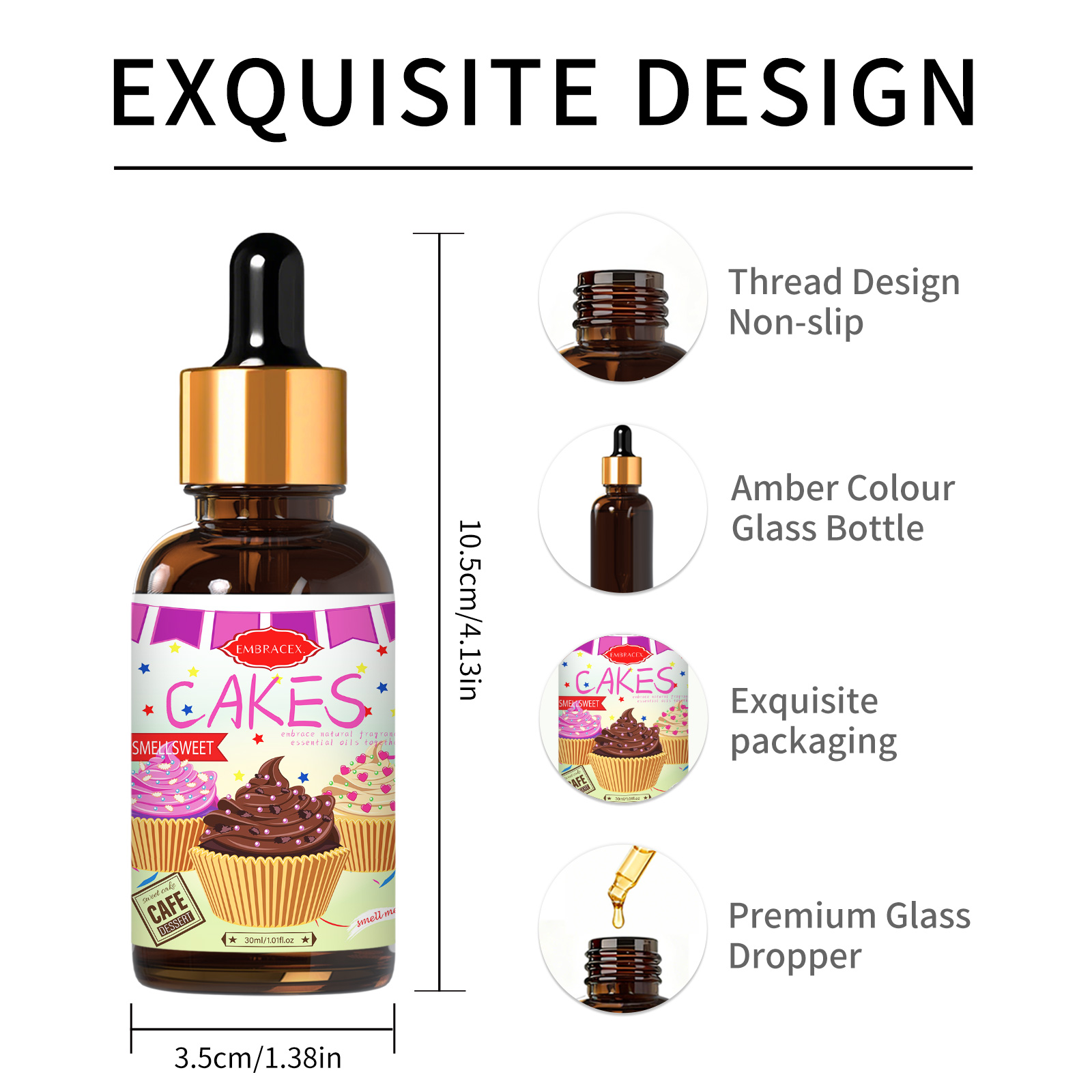 30 ml Kuchen-Ätherisches Öl, A – Candle Supplies Fragrance Oil Bewertung und Preis