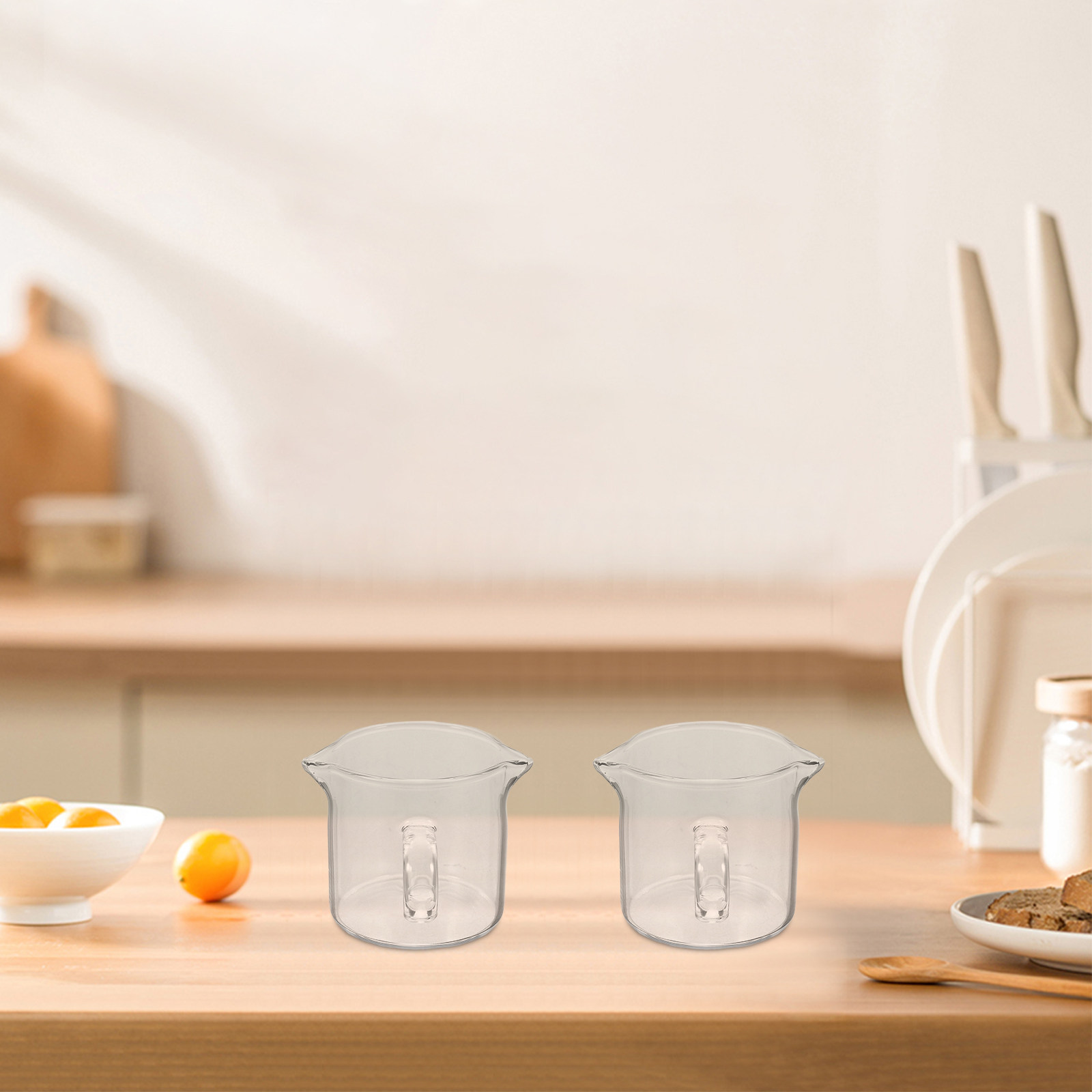 Transparente kleine Glaskaffee – Pour Spout Pitcher Bewertung und Preis