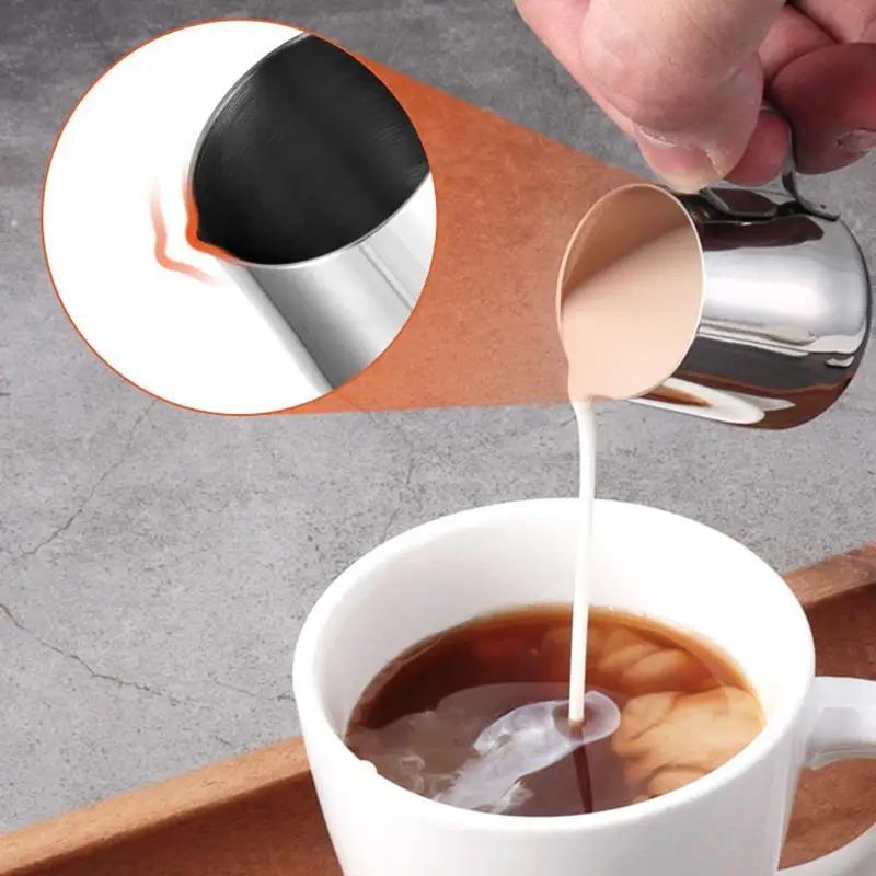 Edelstahl Milchaufschäumkännch – Pour Spout Pitcher Bewertung und Preis