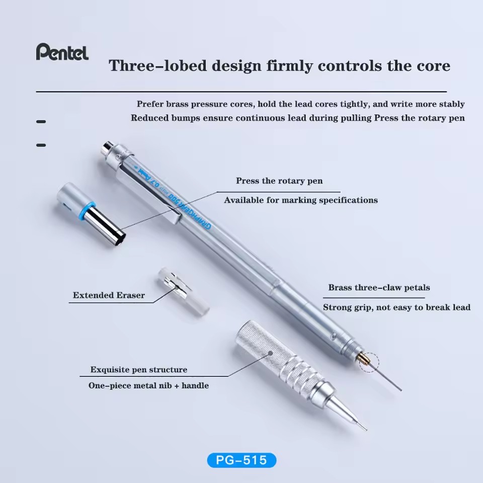 Pentel GraphGear 500 Druckblei – Pentel Pen Graphgear Bewertung und Preis