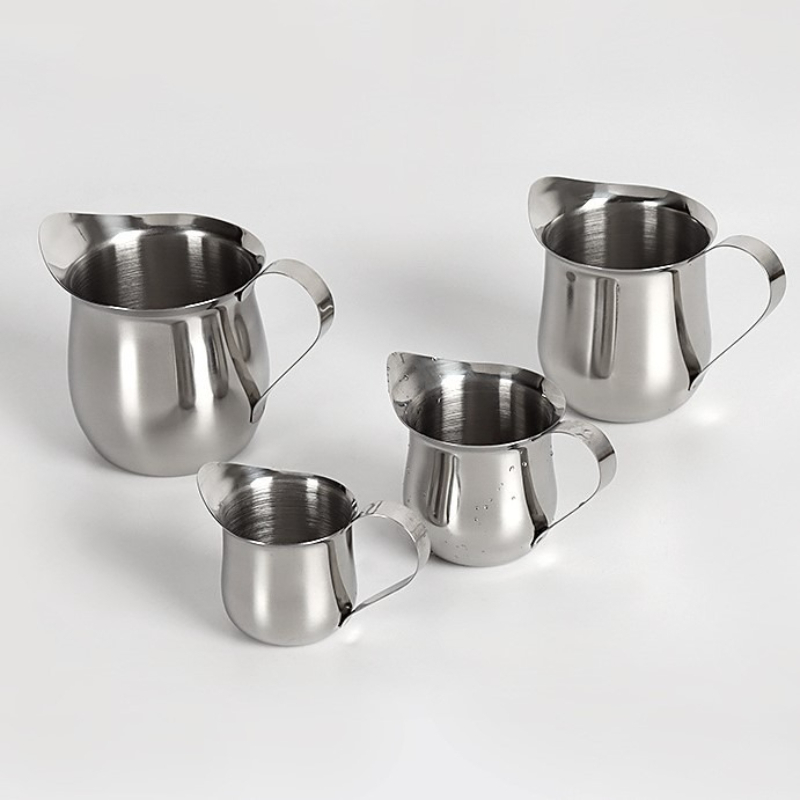 2/3/5/7oz Kaffee-Milchaufschäu – Pour Spout Pitcher Bewertung und Preis