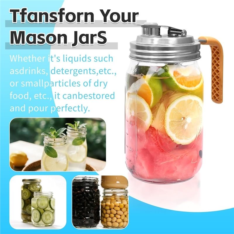 ABXF-3 Pack Masonjar Ausgießde – Pour Spout Pitcher Bewertung und Preis
