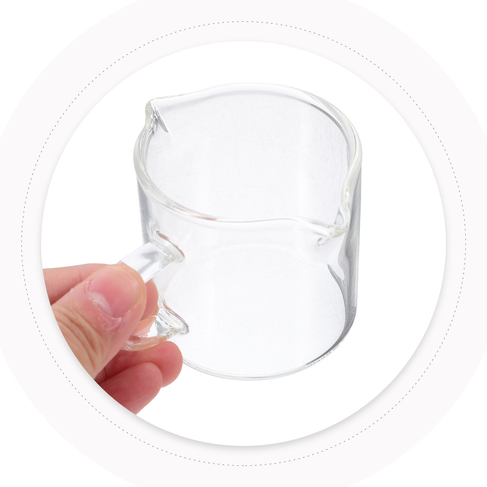 Kleiner, verdickter Glas-Doppe – Pour Spout Pitcher Bewertung und Preis