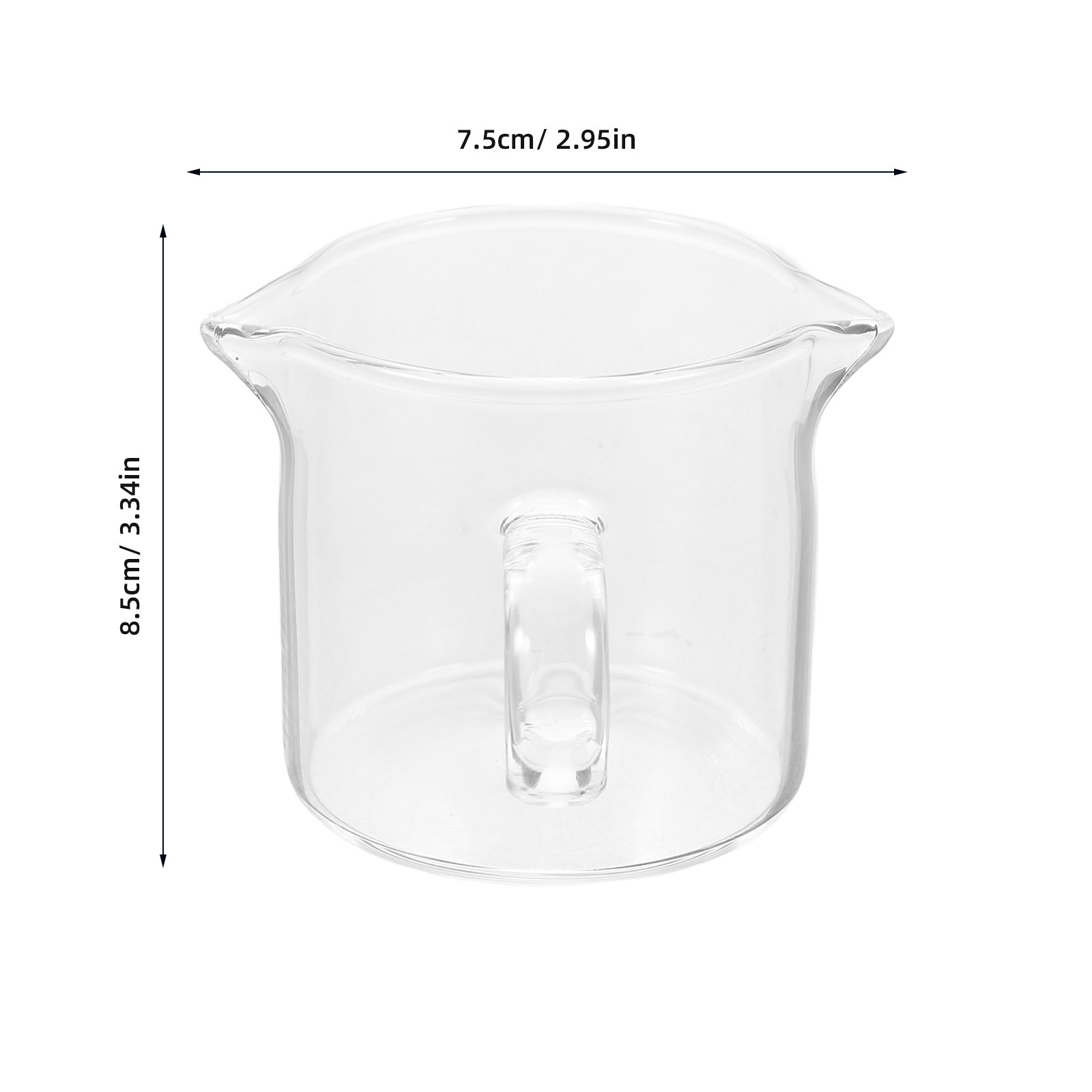 Kleiner, verdickter Glas-Doppe – Pour Spout Pitcher Bewertung und Preis