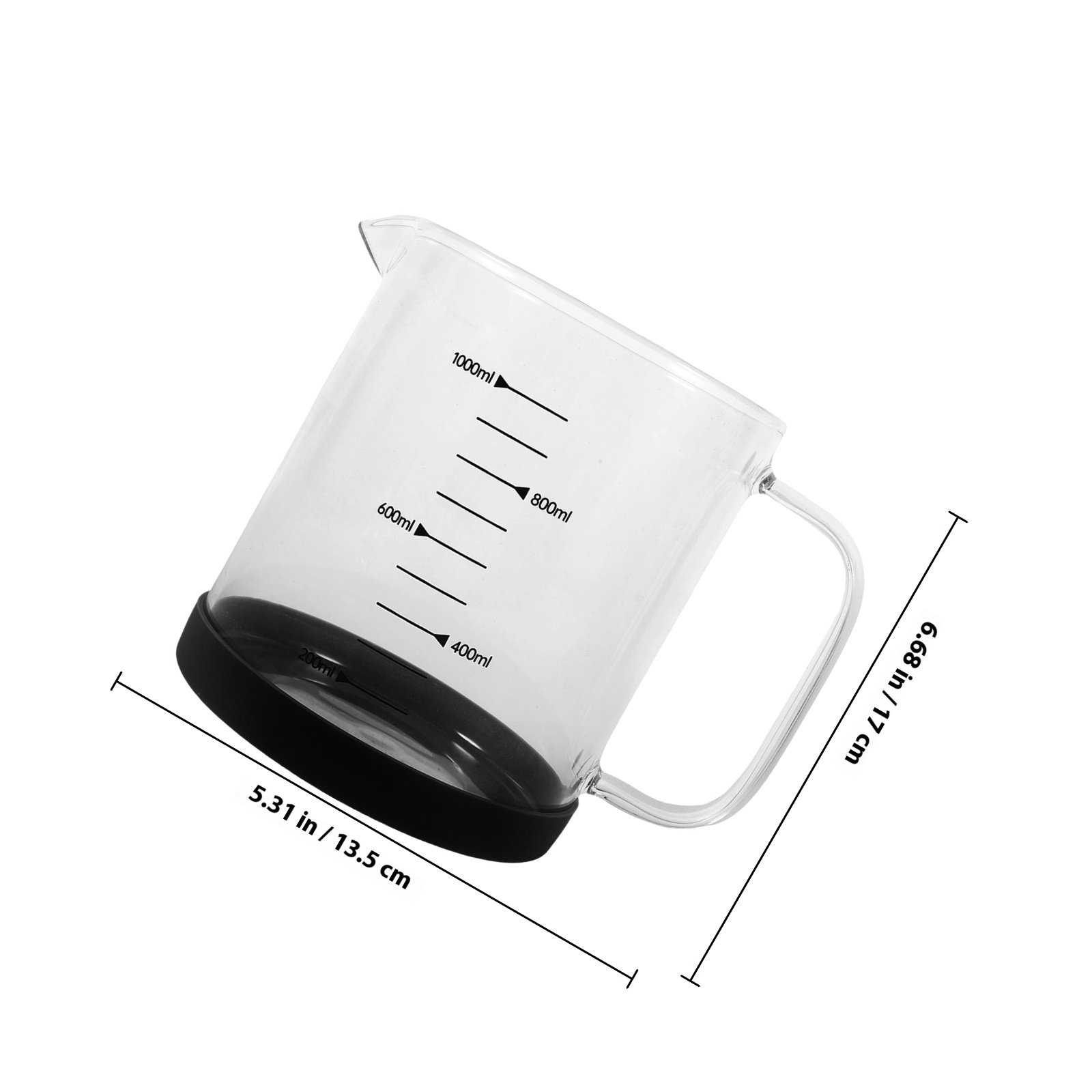 1000ml Glas-Messbecher mit Prä – Pour Spout Pitcher Bewertung und Preis