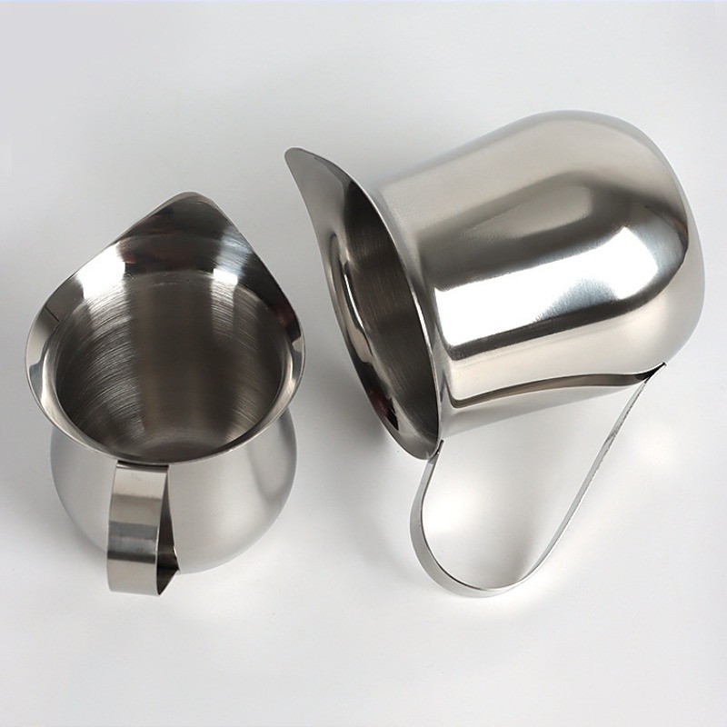 Neue Kaffee-Milchaufschäumkann – Pour Spout Pitcher Bewertung und Preis